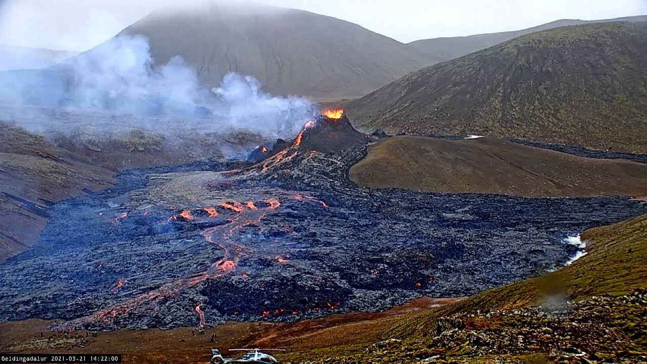 Live from Geldingadalir Volcano, Iceland (2021) | Natural History